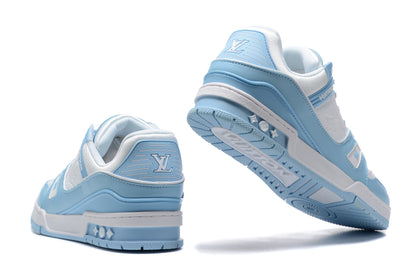 LV TRAINER SNEAKER LIGHT BLUE