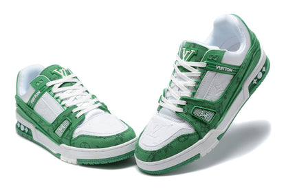 LV TRAINER SNEAKER GREEN