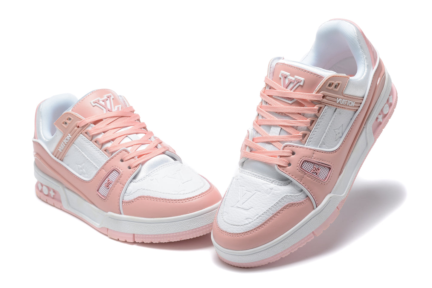 LV TRAINER SNEAKER ROSE